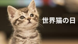 世界猫の日といってもバラバラです。欧州:2月17日、ロシア:3月1日、米国:10月29日なのに、何故8月8日??