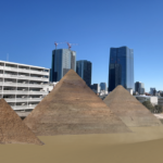 【衝撃】港区で「ブルックリン博物館所蔵 特別展 古代エジプト」開催で実物大ピラミッドが都内に出現