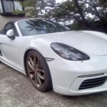 【日本で数台】ポルシェ718ボクスターに245/35R20・305/30R20を装着｜日本でも希少なワイド仕様とは（２回目）